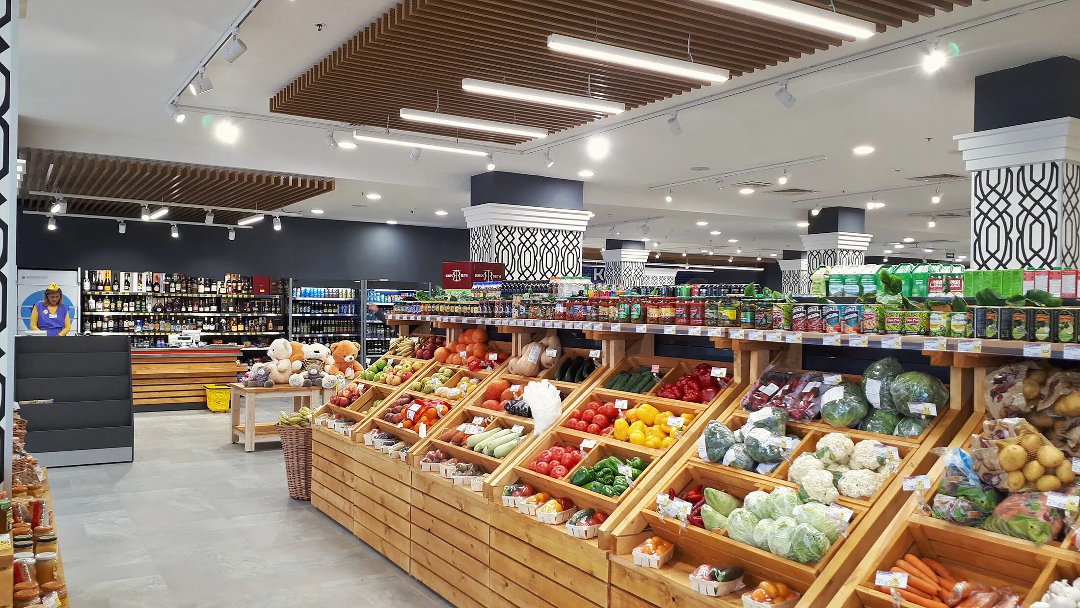 Продуктовые магазины